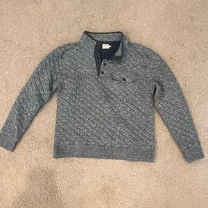 Faherty epic quilted fleece pullover